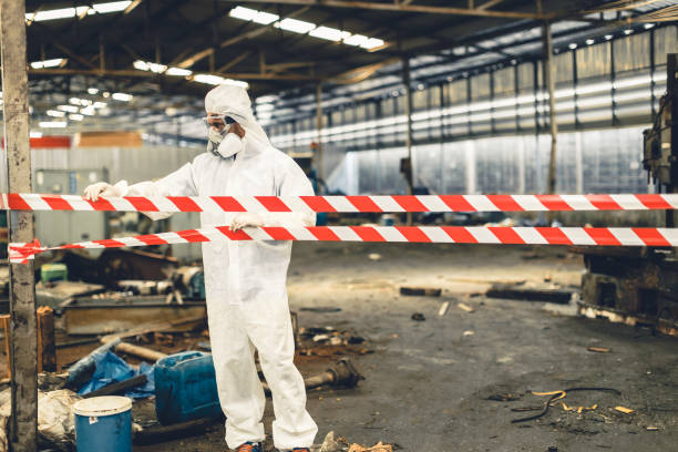 Professional Biohazard technician working in Waynesville, OH